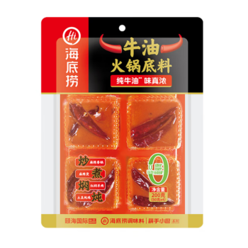 【4小块】海底捞 牛油火锅底料 200g