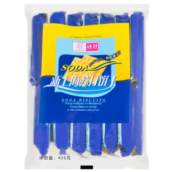 三牛 新上海苏打饼干 438g
