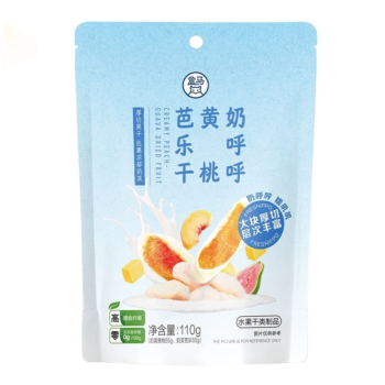 盒马 奶呼呼黄桃芭乐干 110g