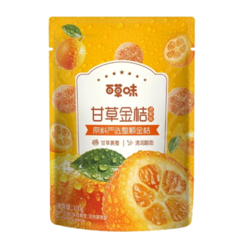 百草味 甘草金桔 100g