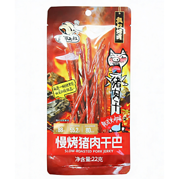 【韩式火鸡味】飘零大叔 慢烤猪肉干巴 22g