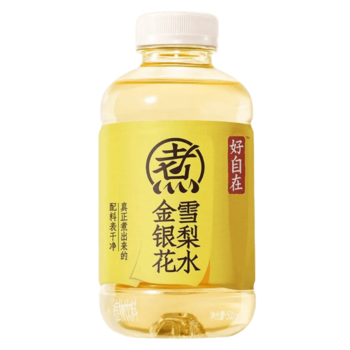 元气森林 元气自在水 金银花雪梨水 500ml