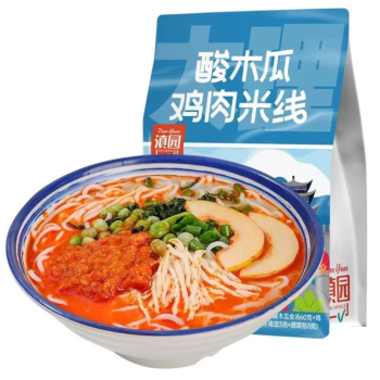 滇园 酸木瓜鸡肉米线 316g