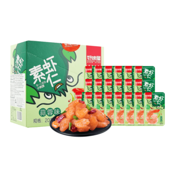 【整盒】好味屋 魔芋素虾仁 蒜蓉味 20g*20