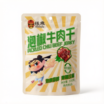 张飞 泡椒牛肉干 100g