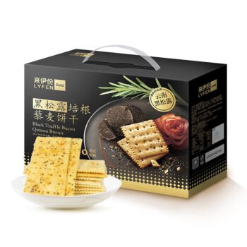 来伊份 黑松露培根藜麦饼干 1.218kg