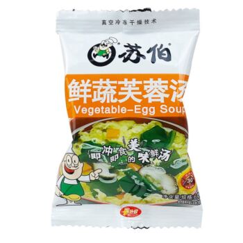 苏伯 鲜蔬芙蓉汤 6g