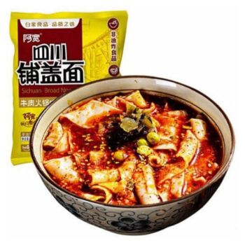 白家阿宽 四川铺盖面 牛肉火锅味 袋装 110g