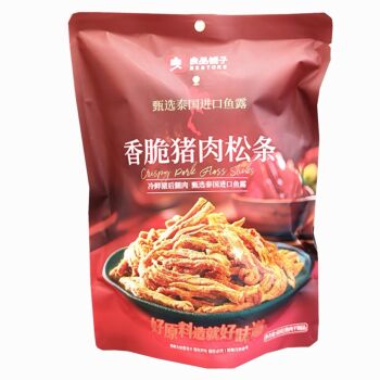 良品铺子 香脆猪肉松条 60g