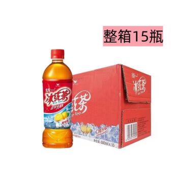 【整箱特惠】统一 冰红茶 500ml*15