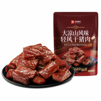 良品铺子 大凉山风味轻风干猪肉 60g