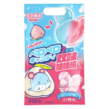 【白桃】京京乐道 棒棒糖 78g