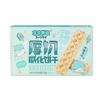 【冰淇淋味】京京乐道 厚切威化饼干 128g