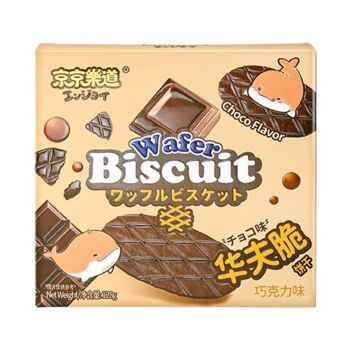 【巧克力味】京京乐道 华夫脆 128g