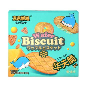 【黄油味】京京乐道 华夫脆 128g