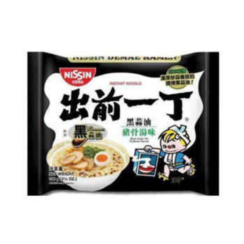 出前一丁 黑蒜油猪骨汤面(袋)100g