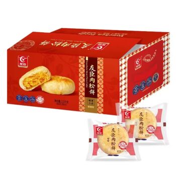 【整箱】友臣 香辣味肉松饼 2.5kg