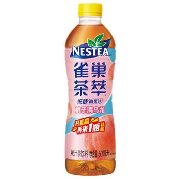 雀巢茶萃 桃子清乌龙 果汁茶 500ml
