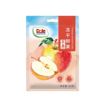 都乐（Dole） 冻干鲜果苹果20g 