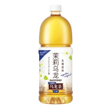 三得利 茉莉无糖乌龙茶 1.25L