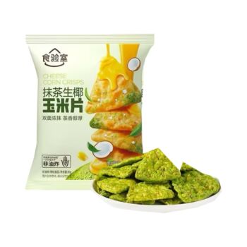 食验室 抹茶生椰玉米片 30g