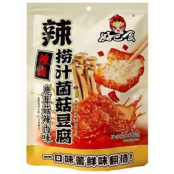 【鹿茸菇辣卤味】好巴食 辣捞汁菌菇豆腐 200g