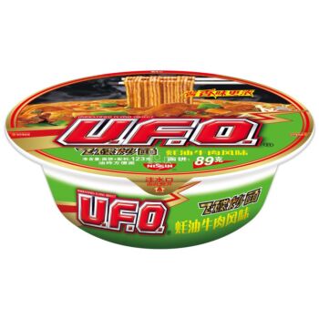 【买一赠一】【碗面】日清UFO 飞碟炒面 - 蚝油牛肉风味 123g
