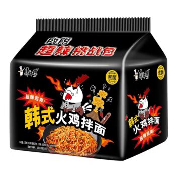 康师傅 韩式火鸡拌面 100g*5
