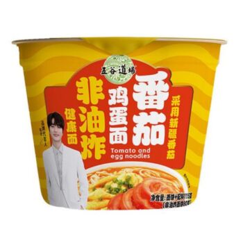 【桶装】五谷道場 番茄鸡蛋面 115g