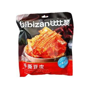 比比赞（BIBIZAN）手撕豆皮 118g