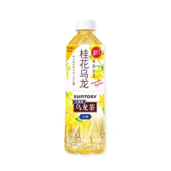 三得利 桂花无糖乌龙茶 500ml