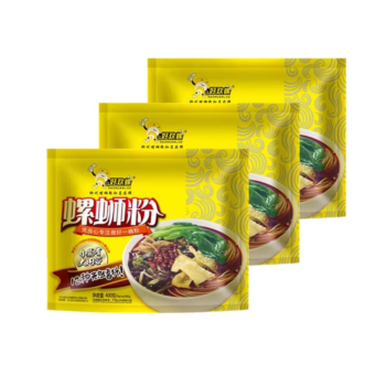 【3包特惠】【黄袋】好欢螺 螺蛳粉 400g*3