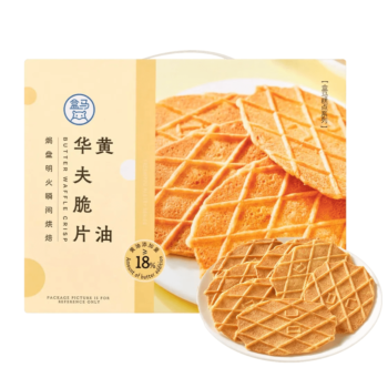盒马 黄油华夫脆片 88g
