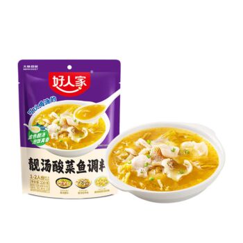 好人家 靓汤酸菜鱼调料 220g