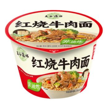【桶装】五谷道場 红烧牛肉面 108g