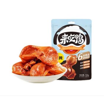 来伊份 鸭肫 香辣味 125g