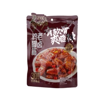 (老卤味)乡吧佬 鸡脚筋 120g