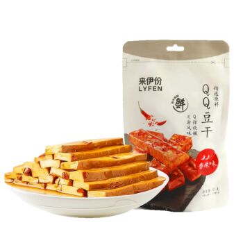来伊份 香辣味QQ豆干 125g