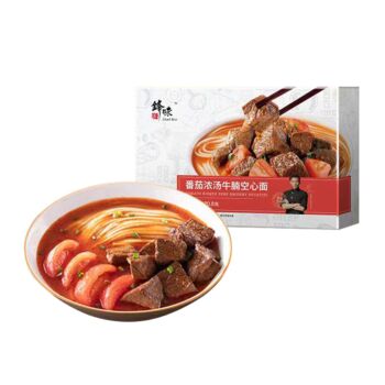 【番茄浓汤牛腩】锋味派 空心面 470.5g