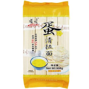 顶味 蛋清拉面 908g