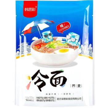 韩恩彩 荞麦冷面 555g