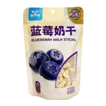 草原情 内蒙古干酪酸奶条 蓝莓味 100g