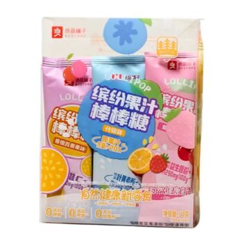 良品铺子 果汁棒棒糖 54g