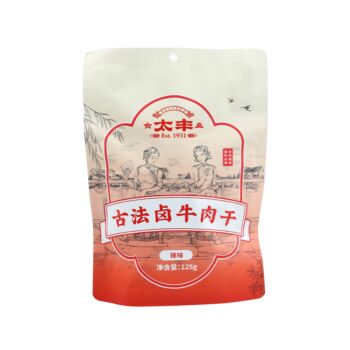 【辣味】太丰 古法卤牛肉干 125g