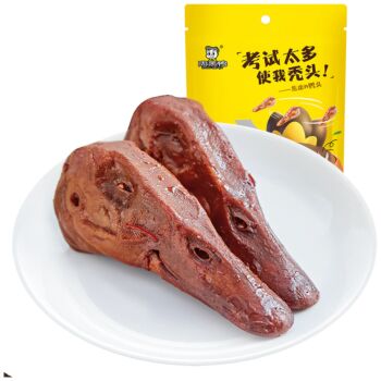 周黑鸭 卤鸭头 198g