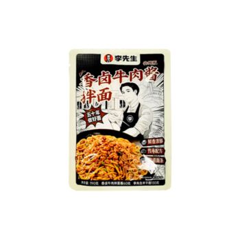 李先生 香卤牛肉酱拌面 190g