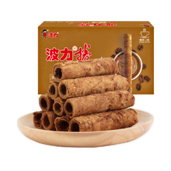 【咖啡味】波力 波力卷蛋卷 144g