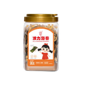 【双十二特惠】波力 芝麻夹心海苔 96g