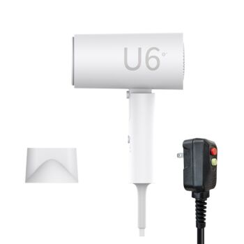 【白色 英标插头】负离子速干吹风机 吹风筒