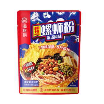 【浓汤风味】海底捞 柳州螺蛳粉 330g